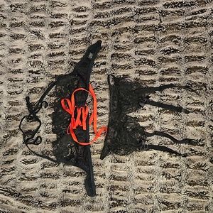 SOLD Lace Top and Garters